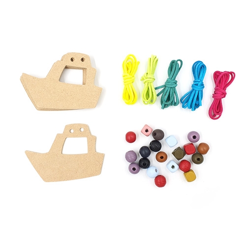 [만꾸] 놀러가자! 목걸이 (5인용)/ 교통기관