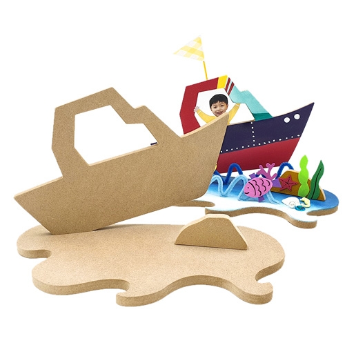 [만꾸] 교통기관 바다 위 배(1인용) /교통기관