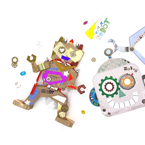[만꾸]히어로 나무 로봇 만들기 세트 / 1인가방증정