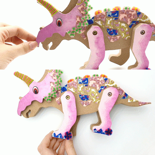 [만꾸] 공룡 트리케라톱스(5인용)