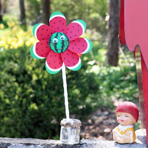 메이크문구 DIY614 수박바람개비만들기