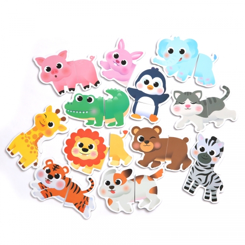 핑크퐁 동요 자석 퍼즐 -동물