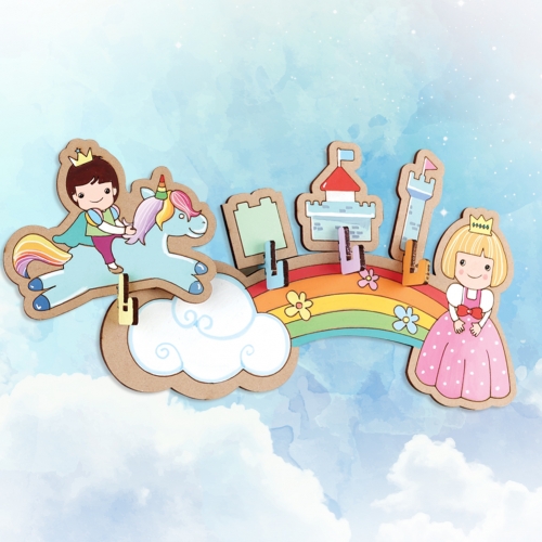 메이크문구 W017 입체걸이만들기 왕자공주