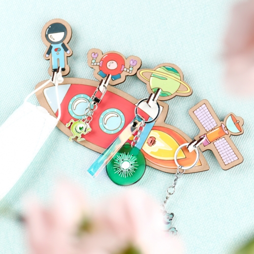 메이크문구 W016 입체걸이만들기 우주선