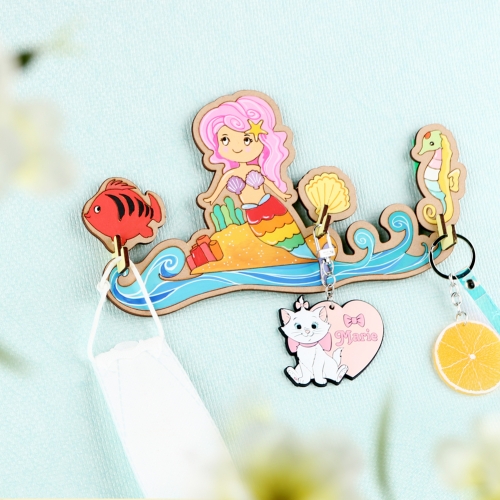 메이크문구 W015 입체걸이만들기 인어공주