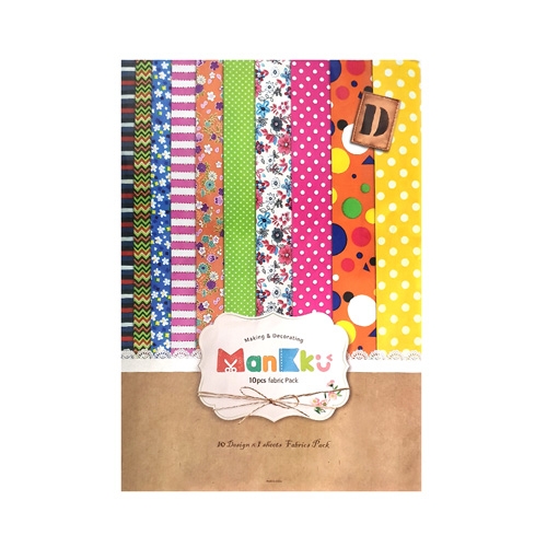 [만꾸] 레알 비비드 패브릭 D