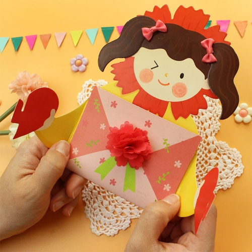 하트 효도쿠폰 카드 5set