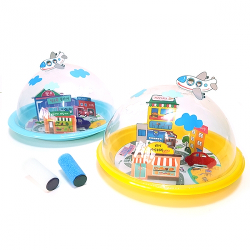[탑키드] 만들기 자석으로 움직이는 우리동네 (5인용)