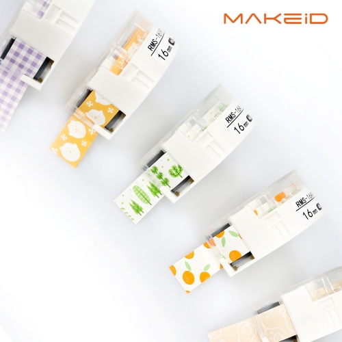 로드메일코리아 MAKEiD 라벨프린터 라벨지 라벨테이프 12mm