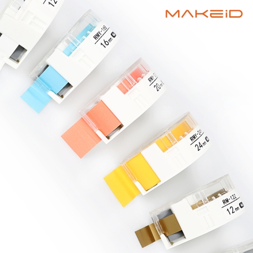 로드메일코리아 MAKEiD 라벨프린터 라벨지 라벨테이프 16mm