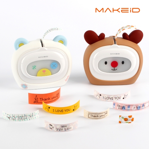 로드메일코리아 MAKEiD 라벨프린터 라벨지 라벨테이프 16mm