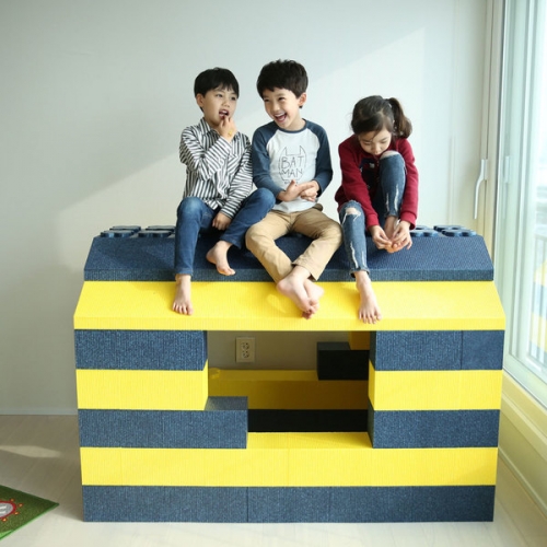 [키즈비전] 꾸미 빅블럭 안전가드-30EA SET