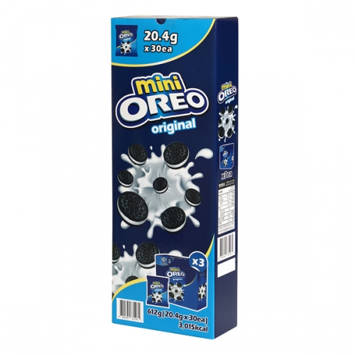 미니 오레오 오리지널 20.4g 30개 수입 쿠키 스낵 비스켓 간식 과자
