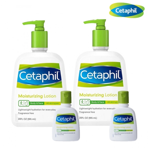 세타필 모이스춰라이징 로션 4종세트 (591ml+29ml)