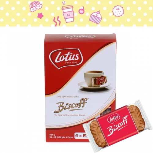 로투스 비스킷 150개 (25개 x 6팩) 커피 과자 쿠키 비스켓 카라멜
