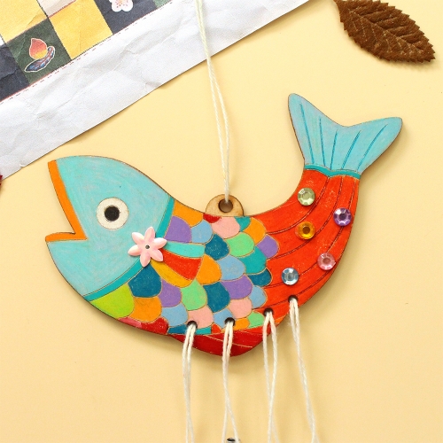 전통 물고기 풍경 5set