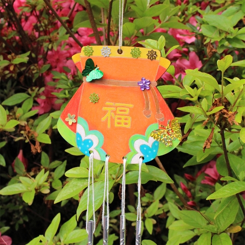 전통 복주머니 풍경 5set