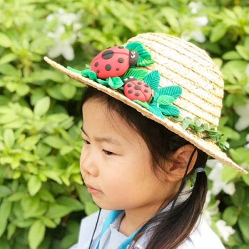 밀짚모자 꾸미기