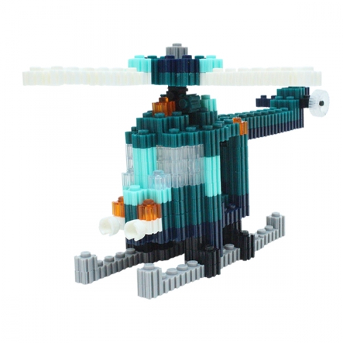 이지 툭툭블럭_헬리콥터 (교통기관 8종 시리즈)