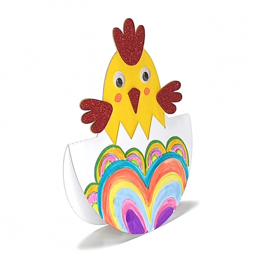 [키즈킹] 종이오뚝이 만들기/병아리