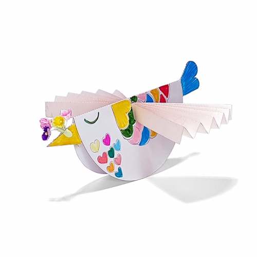 [키즈킹] 종이오뚝이 만들기/새