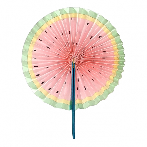 [키즈킹] 종이부채 만들기/수박