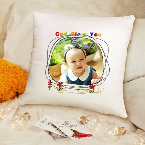 생일선물 졸업선물 내 맘대로 꾸미는 포토 쿠션(국내산)_빈티지샤론(구름솜포함)