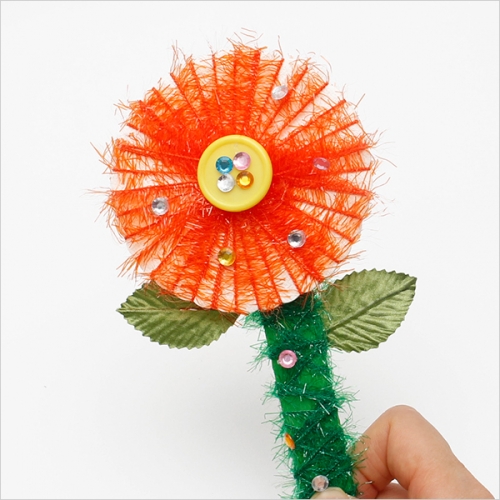 수세미실 스트링 꽃(1개)