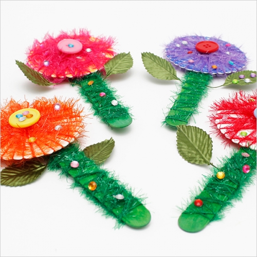 수세미실 스트링 꽃(1개)