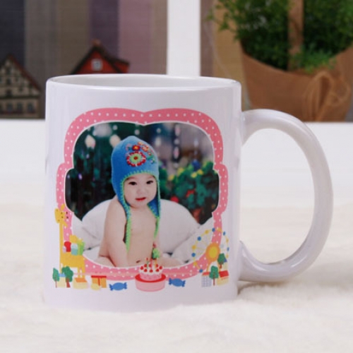 국내산 머그 돌잔치 맞춤머그컵 -베이비샤워_핑크
