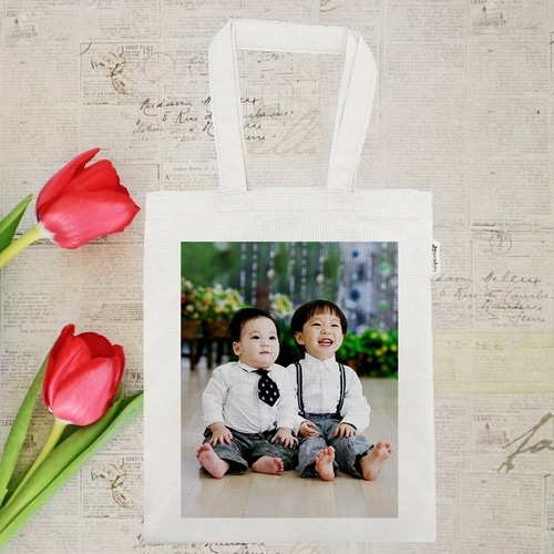 포토 아트 나만의 사진인쇄 캔버스 가방 린넨 에코백 숄더백 가방