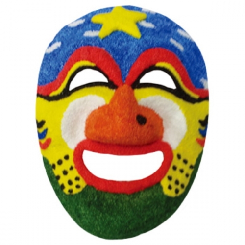 [얼쑤탈 KC인증] 국산 종이탈 전통탈 양반탈 + 클레이 세트