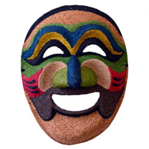 [얼쑤탈 KC인증] 국산 종이탈 전통탈 양반탈 + 클레이 세트