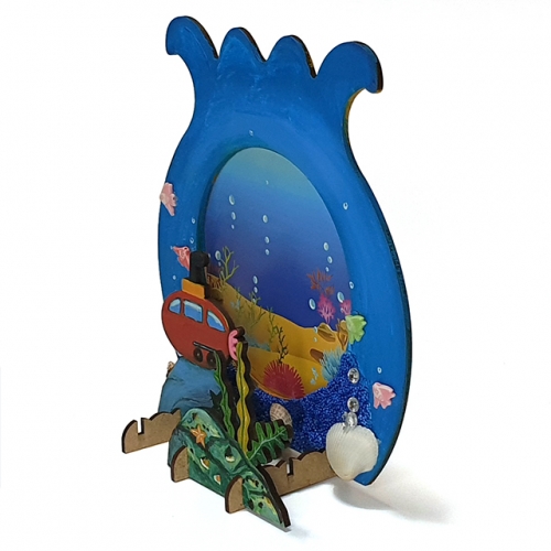 [키즈킹] 여름 만들기/입체 바다 어항 꾸미기