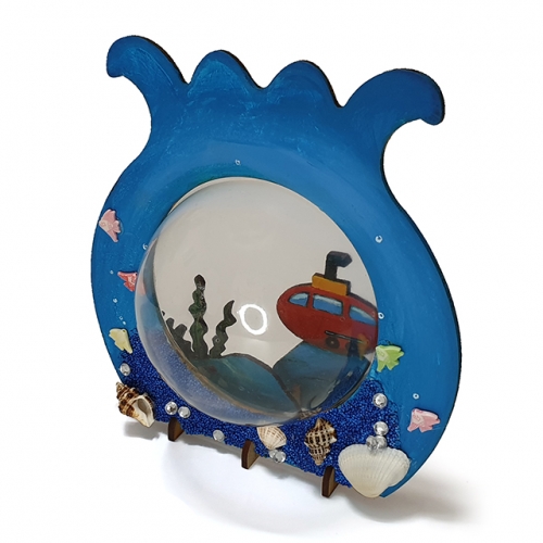 [키즈킹] 여름 만들기/입체 바다 어항 꾸미기