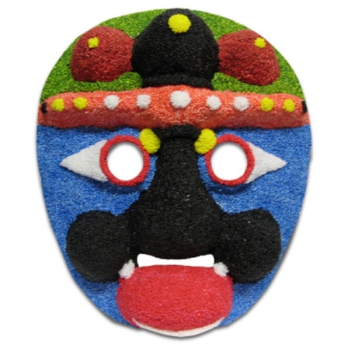 [얼쑤탈 KC인증] 국산 종이탈 전통탈 목중탈 + 클레이 세트