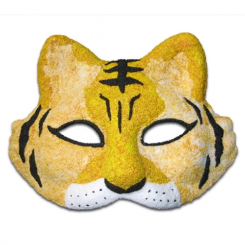 [얼쑤탈 KC인증] 국산 종이탈 호랑이탈 + 클레이 세트