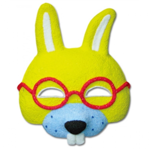 [얼쑤탈 KC인증] 국산 종이탈 토끼탈 + 클레이 세트