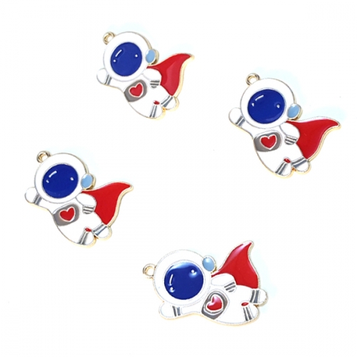 [탑키드] 메탈 날아라 우주비행 팬던트(1개)