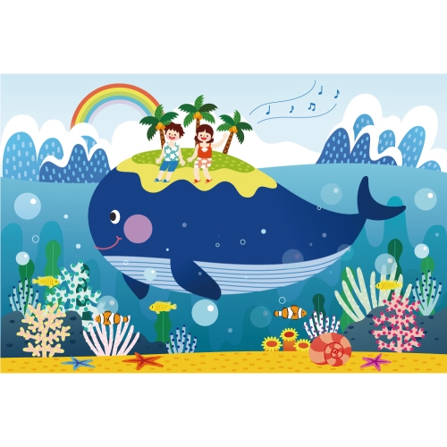 [초대형] 여름 현수막 어린이집 유치원 방학 바다 캠프 물놀이