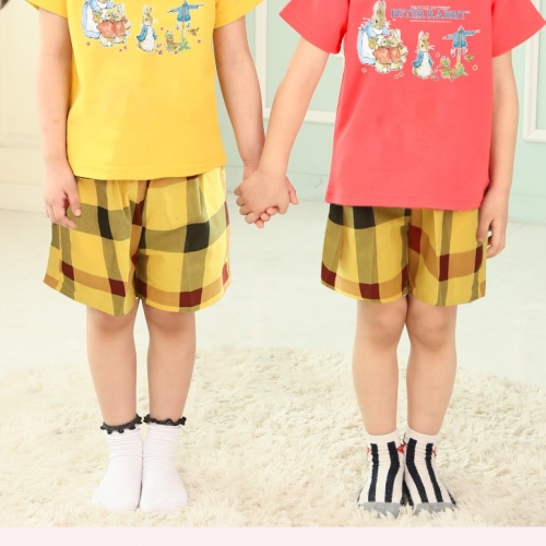 [개별포장] 상하의 피터래빗 어린이집 유치원 반팔 + 반바지 하복 세트