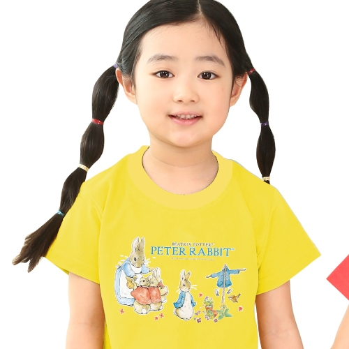 [개별포장] 상하의 피터래빗 어린이집 유치원 반팔 + 반바지 하복 세트