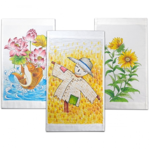 얼쑤 컬러링 미니 족자만들기(무지)