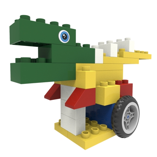 [블록봇] 움직이는 블록 다이노 9종 AI 놀이교구