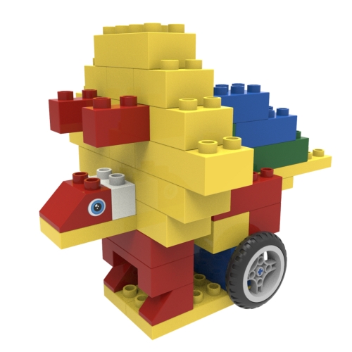 [블록봇] 움직이는 블록 다이노 9종 AI 놀이교구