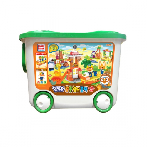 뽀로로공룡월드블럭디럭스세트