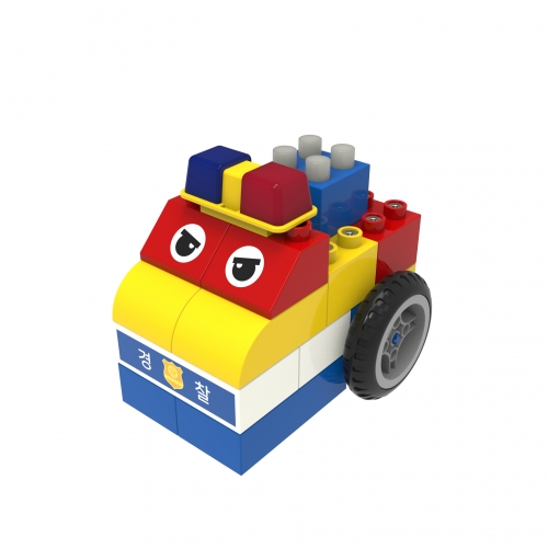 [블록봇]움직이는 블록 자동차 7종 누리과정 AI 놀이교구