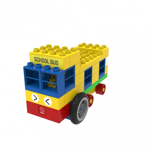 [블록봇]움직이는 블록 자동차 7종 누리과정 AI 놀이교구