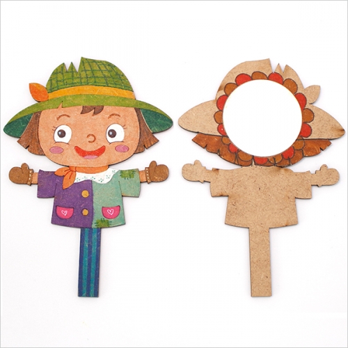 허수아비 손거울