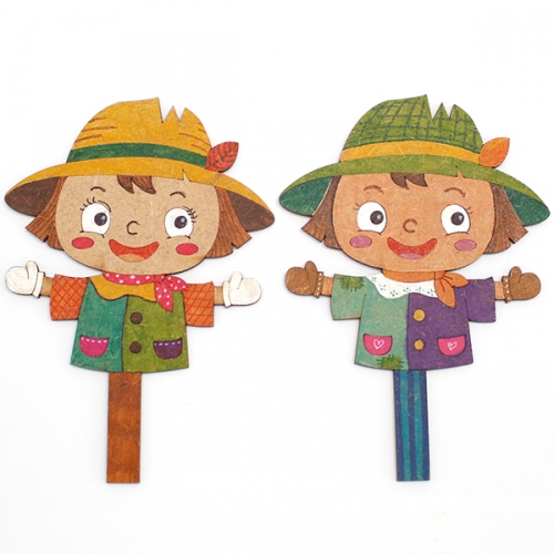 허수아비 손거울